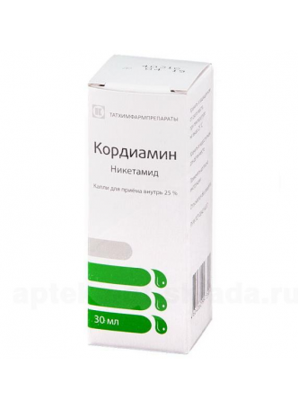 Кордиамин капли 250мг/мл 30мл N 1 оптом