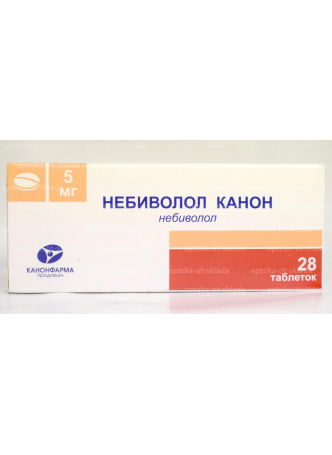 Небиволол Канон тб 5 мг N 28