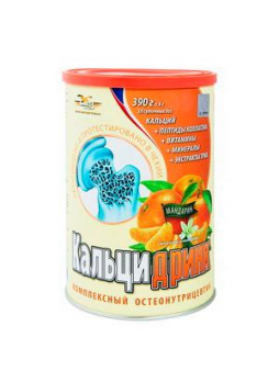 Кальцидринк пор д/пригот напитка мандарин 390 г N 1