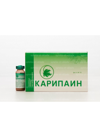 Карипаин сух бальзам д/тела папаин/лизоцим фл 1г N 10