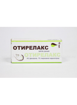 Отирелакс капли ушные 15 мл N 1