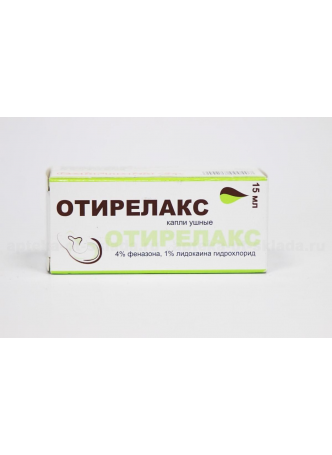 Отирелакс капли ушные 15 мл N 1 оптом