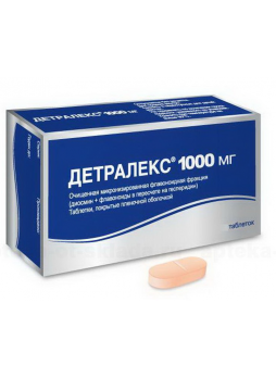 Детралекс таб 1000мг N 18