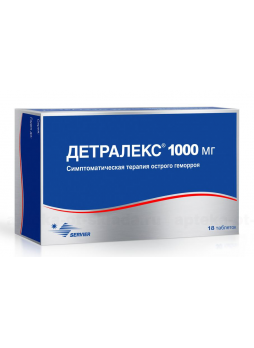 Детралекс таб 1000мг N 18