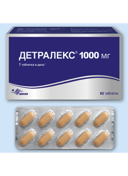 Детралекс тб 1000мг N 60
