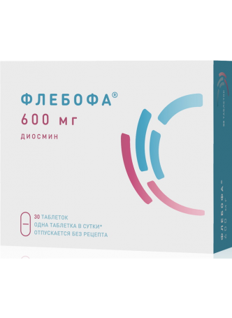 Флебофа тб 600мг N 30
