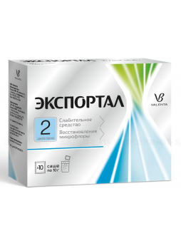 Экспортал порошок д/приг р-ра 10г пак N 10