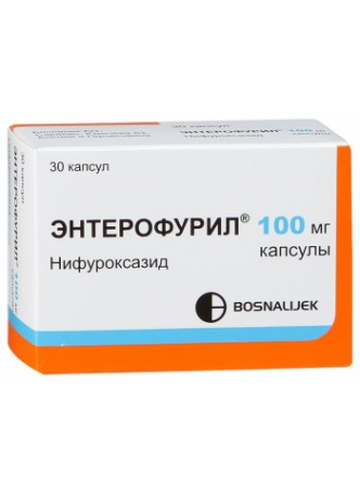 Энтерофурил капс 100мг N 30