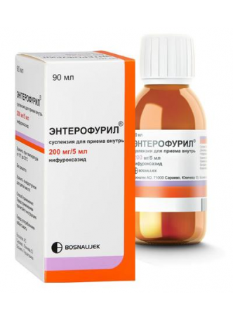Энтерофурил сусп орал фл 90мл N 1 оптом