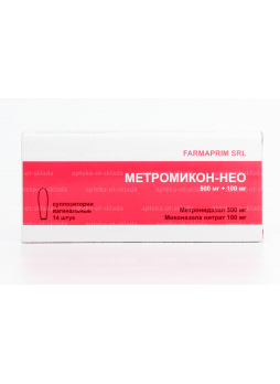 Метромикон-Нео супп вагин N 14