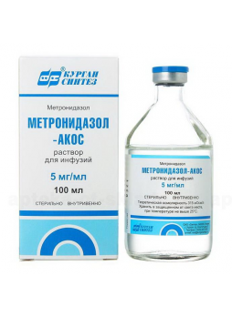 Метронидазол р-р д/инф 0.5% фл 100мл N 1