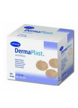 Hartmann DermaPlast sensitive пластырь д/незначительных ран диаметр 22 мм N 200