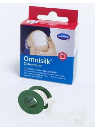 Hartmann omnisilk пластырь 1.25х500см N 1 оптом