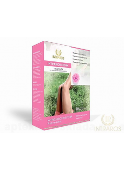 Intrarich Detox пластырь на стопы королевская роза N 10