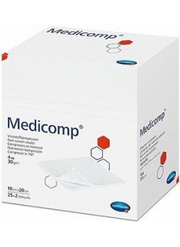 Hartmann Medicomp салфетки марлевые стерильные 10х20 см 2 шт N 25