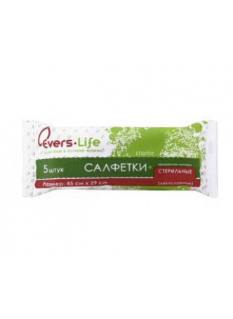 Evers Life салфетки стерильные марлев мед двухслойные 45x29см N 5 оптом