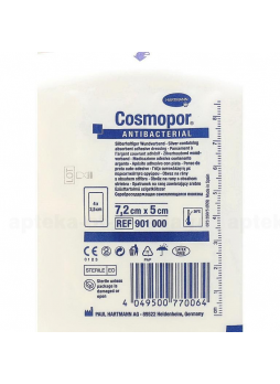 Hartmann Cosmopor Antibacterial повязка стерильная 7.2х5см N 1