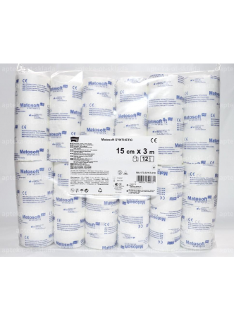 Подкладки под гипсовые повязки Matopat Matosoft Synthetic 15см*3м N 12 оптом