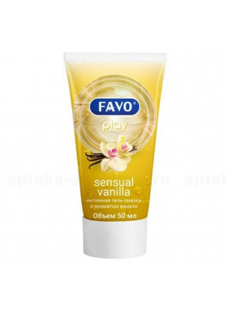 Favo play интимная гель-смазка 50мл аромат ванили N 1 оптом