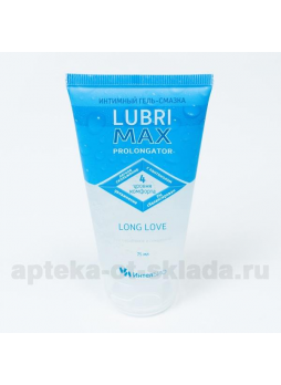 LubriMax Prolongator интимный гель-смазка long love 75мл N 1