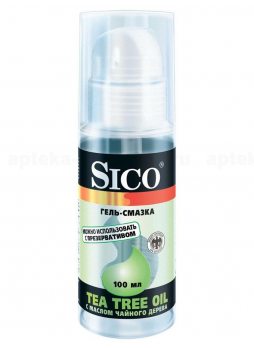 Sico гель-смазкас маслом чайного дерева 100мл N 1