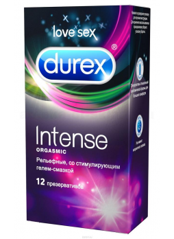 Durex презерватив Intense orgasmic рельефные N 12