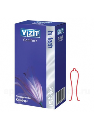 Презерватив VIZIT HI-TECH комфорт N 12 оптом