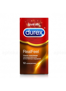 Презервативы Durex RealFeel N 12