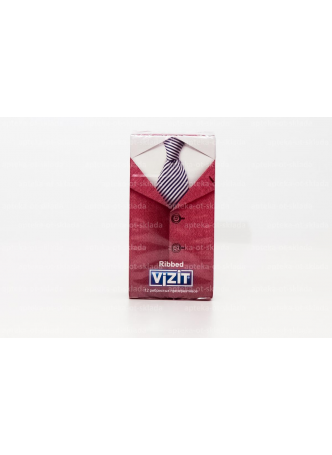 Презервативы Vizit Ribbed ребристые N 12 оптом