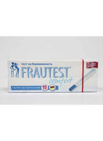 Тест Frautest Comfort в кассете-держат с колпачком на беремен N 1 оптом