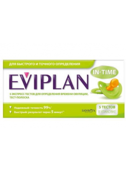 Тест на овуляцию Evitplan IN-TIME N 5