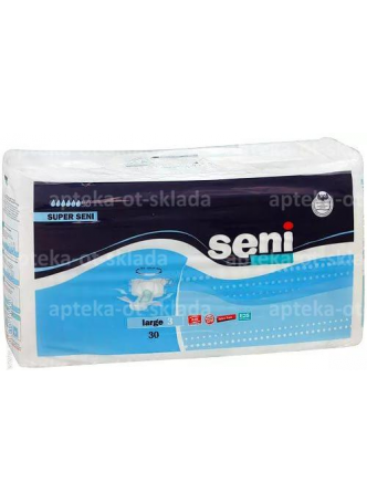 Подгузники Super seni large более 75кг N 30 оптом