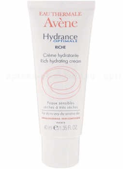 Avene Hydrance насыщеный крем SPF-30 д/сухой и очень сухой чувствит кожи 40мл N 1