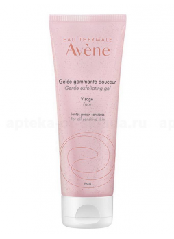 Avene мягкий отшелушивающий гель д/лица д/всех видов чувствит кожи 75мл N 1