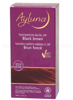 Ayluna краска для волос номер 100 черно-коричневый 100 г N 1