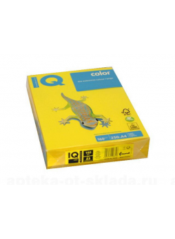 Бумага IQ color IG50 интенсив горчичный 500л А4 80г/л N 1