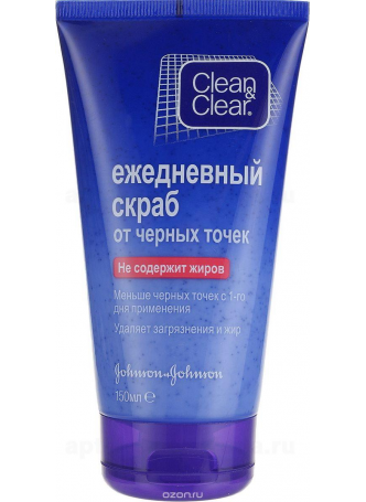 Clean энд Clear ежедн скраб от черных точек 150 мл N 1 оптом