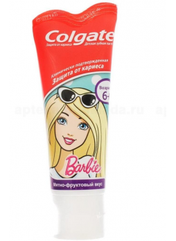 Colgate защита от кариеса детская зубная паста с 6 лет 75 мл N 1