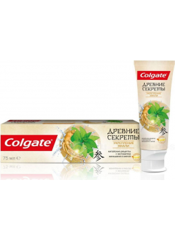 Colgate зубная паста Древние секреты укрепление эмали с экстр женьшеня и мяты 75мл N 1