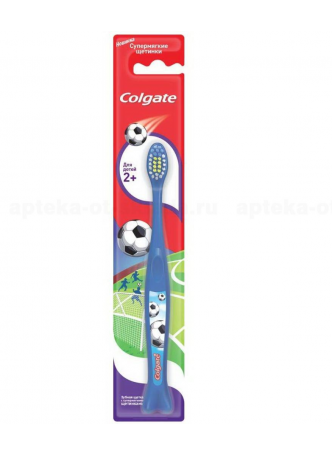 Colgate зубная щетка детск Доктор Заяц супермягкие щетинки 2+ N 1