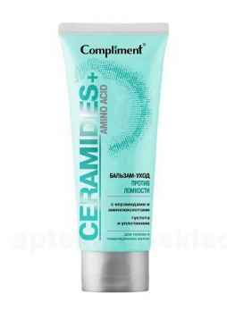 COMPLIMENT Ceramides+amino acid бальзам-уход п/ломкости д/тонких/поврежден волос 250мл N 1