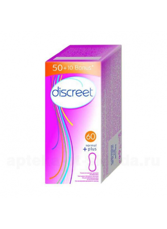 Discreet ежедн прокл нормал плюс N 50 оптом