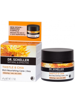Dr.Scheller крем ночной д/сухой кожи лица особо питательный сафлор и чиа 50мл N 1