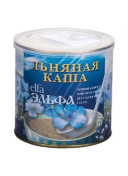 Эльфа льняная каша моментального приготовления с яблоком и корицей 300г N 1
