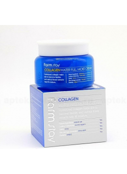 FarmStay Collagen Waterкрем д/лица увлажняющий с коллагеном 100г N 1