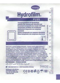 Hartmann Hydrofilm plus повязка стерильная 10х30см N 1