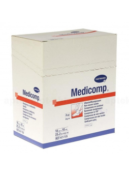 Hartmann Medicomp салфетки марлевые стерильные 10х10 см 2 шт N 25