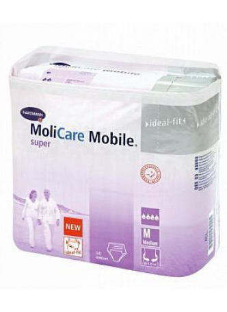 Hartmann molicare mobile super трусы M 80-120 см N 2 оптом