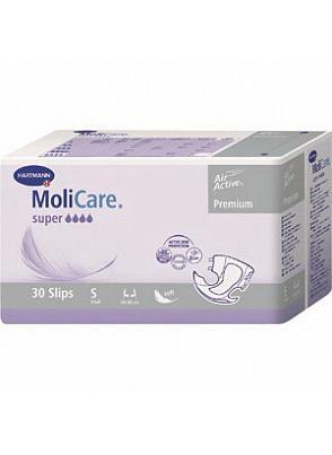 Hartmann molicare подгузники premium super soft p.s (60-90см)N 30