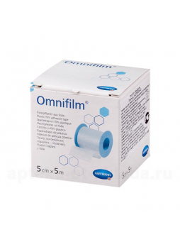 Hartmann omnifilm пластырь гипоаллерг прозрачн 5х500см с еврохолдером N 1